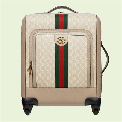 Gucci luggage trolley